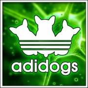 Vtipné svietiace tričko Adidogs darček pre milovníkov psov a psíčkarov